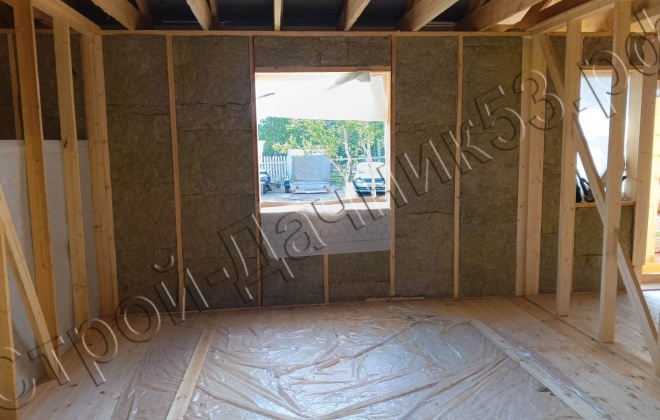 4 Каркасно-щитовой дом Д-11, 13.2x9.5м, 125.4 М², Мурманская область, Печегнский район, село Корзуново (25)